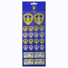 Football Stickers for Children, Kids, Toddlers, Adults - Leeds United Football Club 02 - Scrapbook Craft Decorating Activities and Party Bag Filler Favours - Fun Cool Cute Sticker Pack for Boys Girls