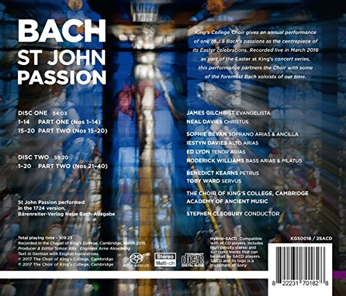 J.S. Bach: St John Passion