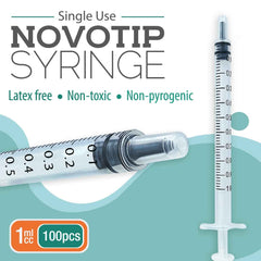 Novotip 1ml Syringe - Box of 100