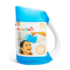 Munchkin Bath Soft Rim Baby Bath Jug, Baby & Toddler Shampoo Rinser, Bath Hair Rinsing & Kids Wash Device, Hair Wash Jug with Easy Grip Handle, Essential Children's Bath Accessories