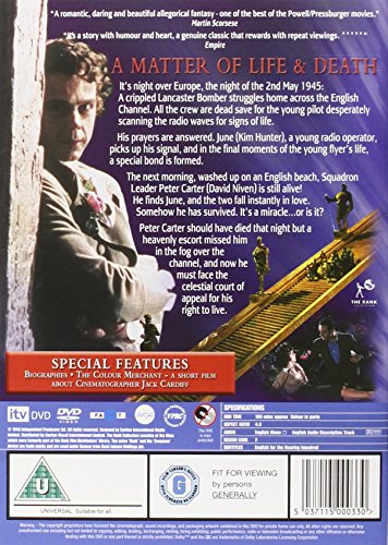 A Matter Of Life And Death [DVD]