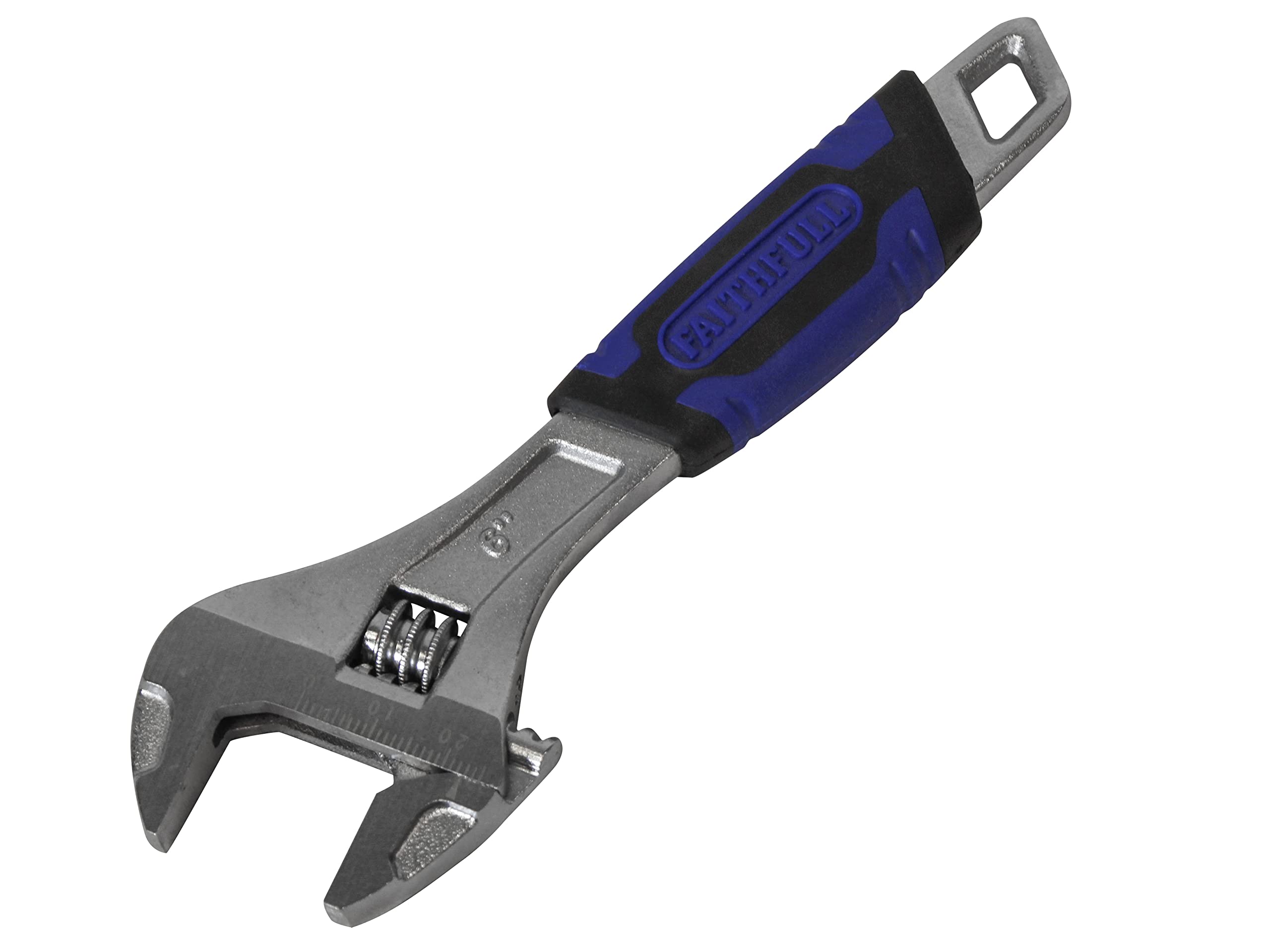 Faithfull FAIAS150C Soft-Grip Adjustable Spanner Wrench 150mm (6in) - 25mm Capacity