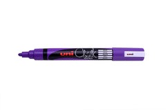 uni-ball PWE-5M Liquid Chalk Pens. Multi-Purpose Wipeable Coloured Markers for Blackboards, Chalkboards, Whiteboards, Glass, Mirrors, Plastic, Windows, Metal. Safe for Kids. Bullet Tip. 8 Pack