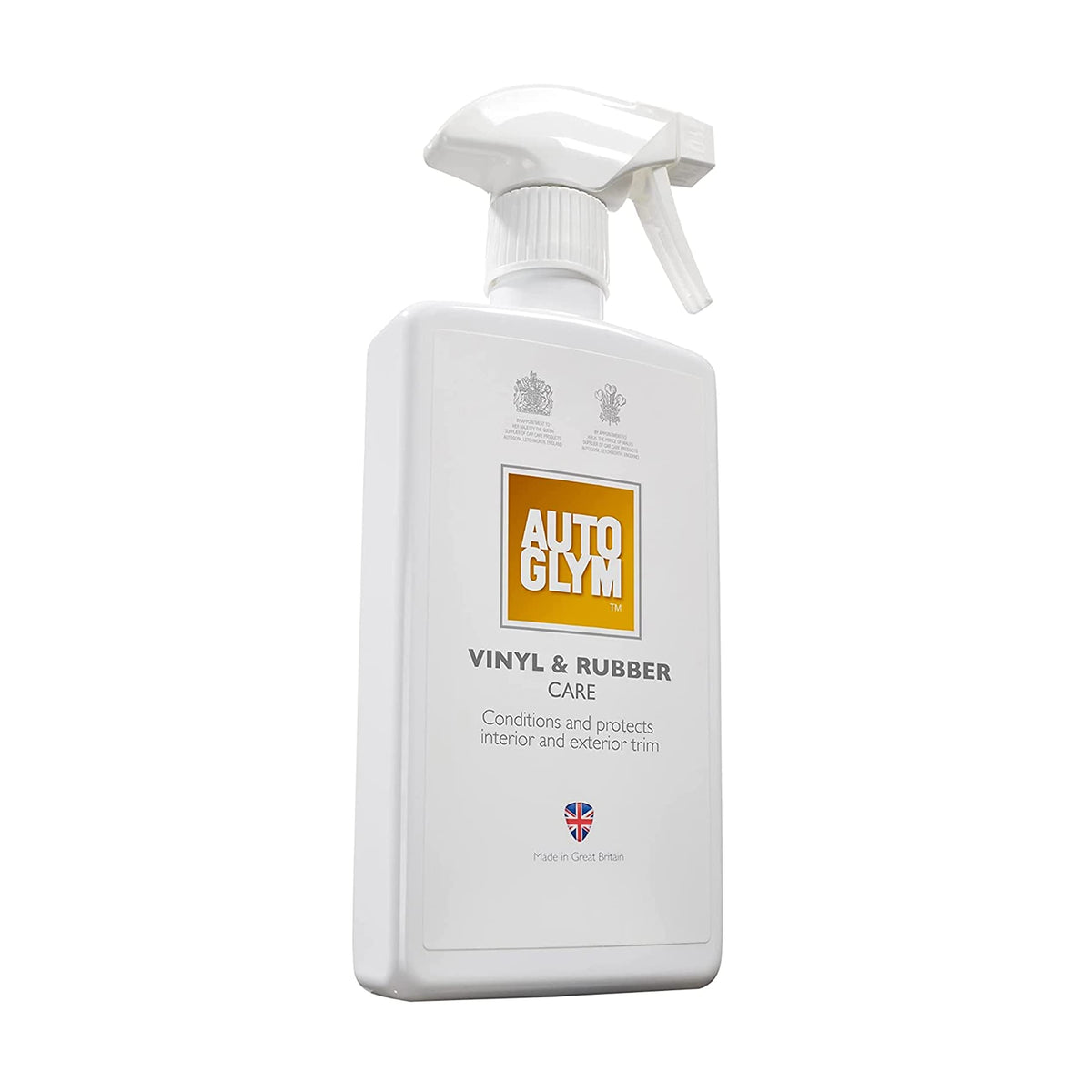 Autoglym Vinyl And Rubber Care, 500ml - Fresh Lemon Scented Interior Car Cleaner Spray Designed To Protect Your Dashboard and Other Interior Plastics