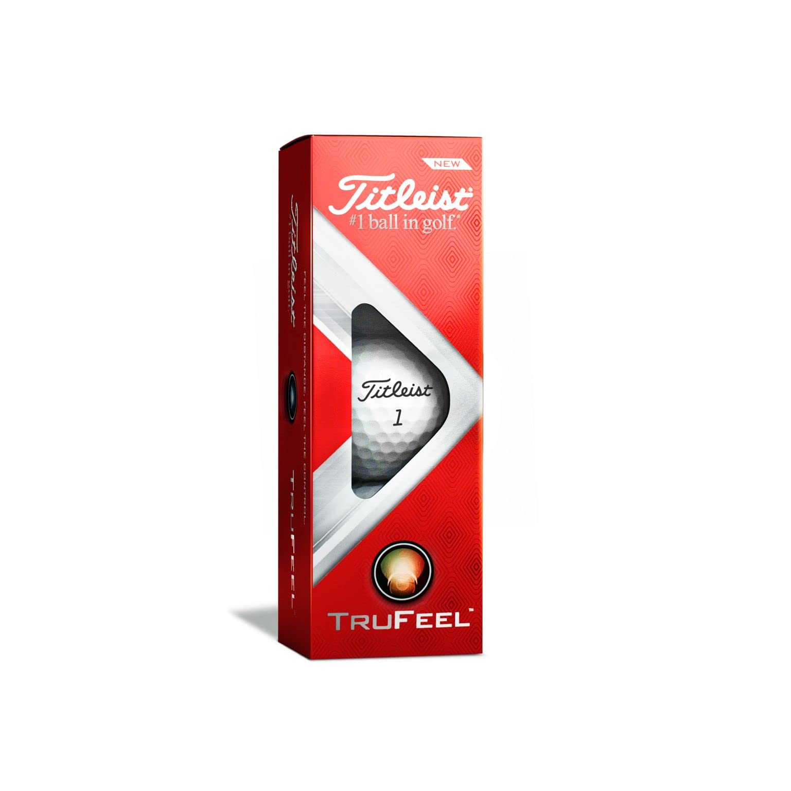 TITLEIST TruFeel Golf Balls Matte Red