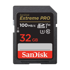 SanDisk 32GB Extreme PRO RescuePRO Deluxe SDHCand card, up to 100MB/s, UHS-I, Class 10, U3, V30