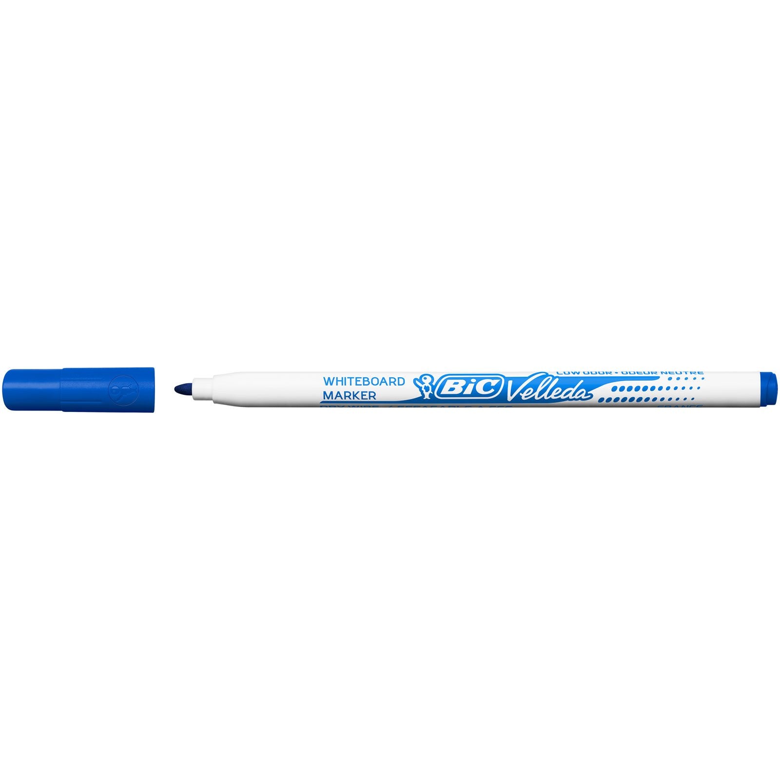 BIC Velleda 1721 Whiteboard Pens - Blue, Pack of 2