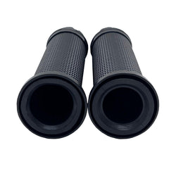 Motorcycle Handlebar Grips Motorbike Hand Grip Universal 7/8 inch 22mm CNC Aluminum Motorbike Handle Grips Motorcycle Handle Bar Grips Replacement Black