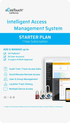 eGeeTouch Intelligent Access Management Software to ACCESS & MANAGE Padlocks & Users, GRANT & REVOKE Access REMOTELY and TRACK Access History   1 Year Subscription (STARTER Plan)   14 Days FREE Trial