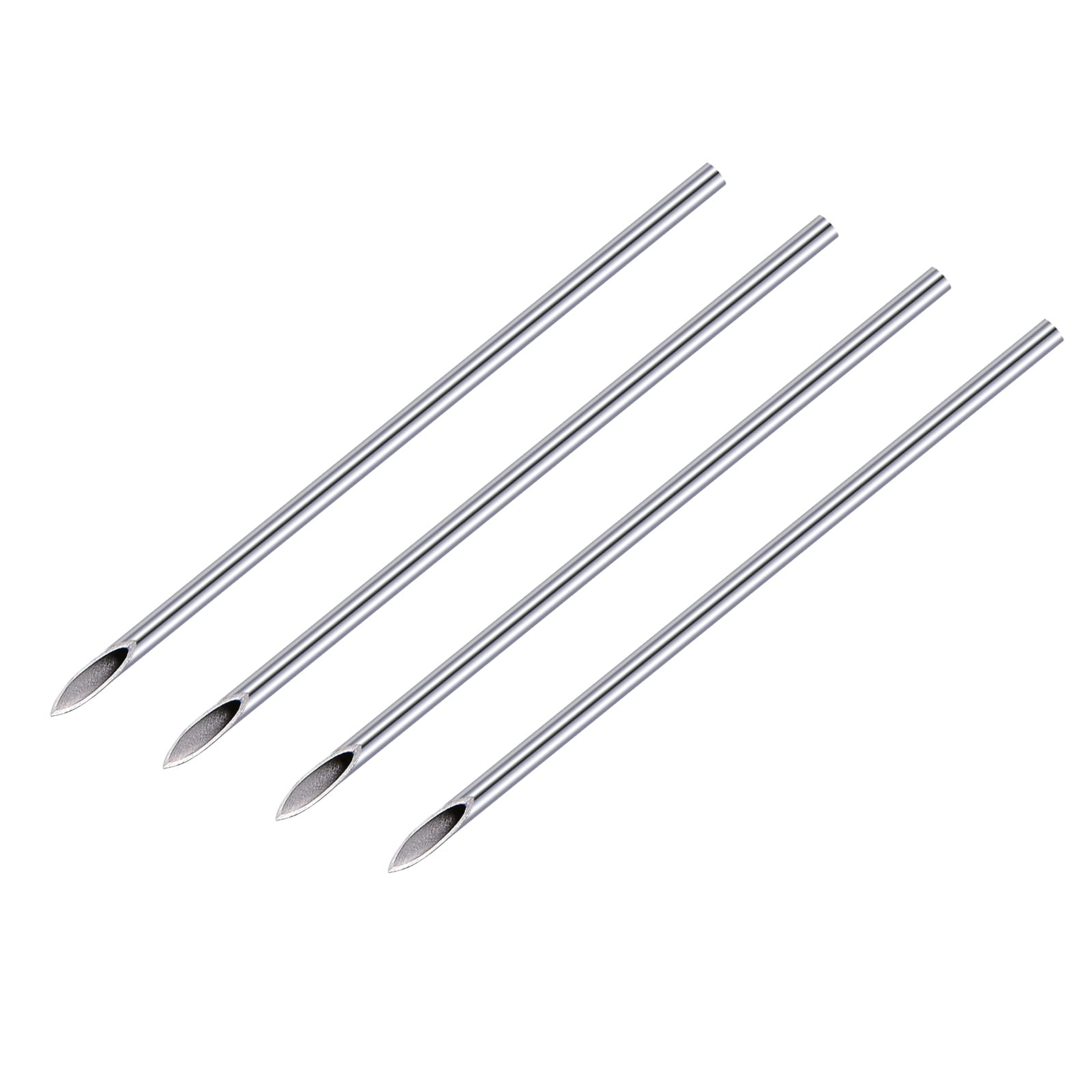 NIUSIMAN 100PCS 16G Body Piercing Needles, Ear Nose Piercing Needles Body Piercing Tattoo Tools