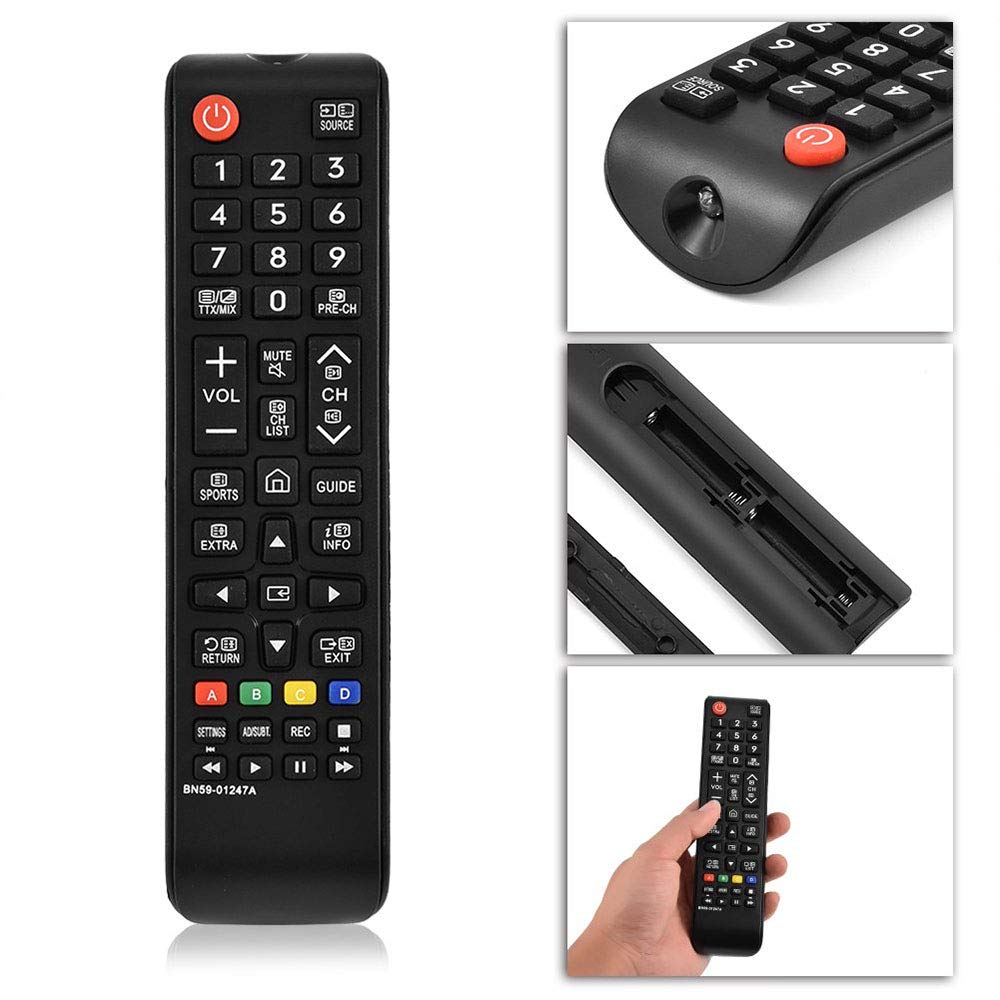 BN59-01247A Remote Control compatible samsung bn59-01247a remote control Adapted to samsung remote controls for smart tv BN59-01175N AA59-00786A AA59-00602A UE55KU6500U UA78KS9500W UA88KS9800