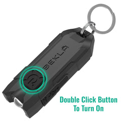 Keyring Torch 120 Lumen. Rechargeable Small Torch, EDC Mini Torch. Bright Pocket Torch. USB Torch Light. Handbag Light. USB Flashlight. Key Ring, led Flashlight, Mini Flashlight Torch, EDC Torch.