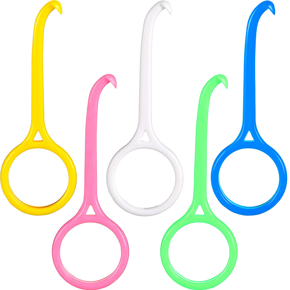 5 Pieces Aligner Removal Tool Retainer Remover Tool Kits Invisible Chew and Remover Tool Invisible Aligner Braces Remover Hook for Tooth Cleaning Oral Care(White, Yellow, Pink, Green, Blue)