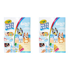 CRAYOLA Color Wonder - Bluey Colouring Mess-Free Book (Includes 18 Colouring Pages & 5 Magic Color Wonder Markers) (Pack of 2)