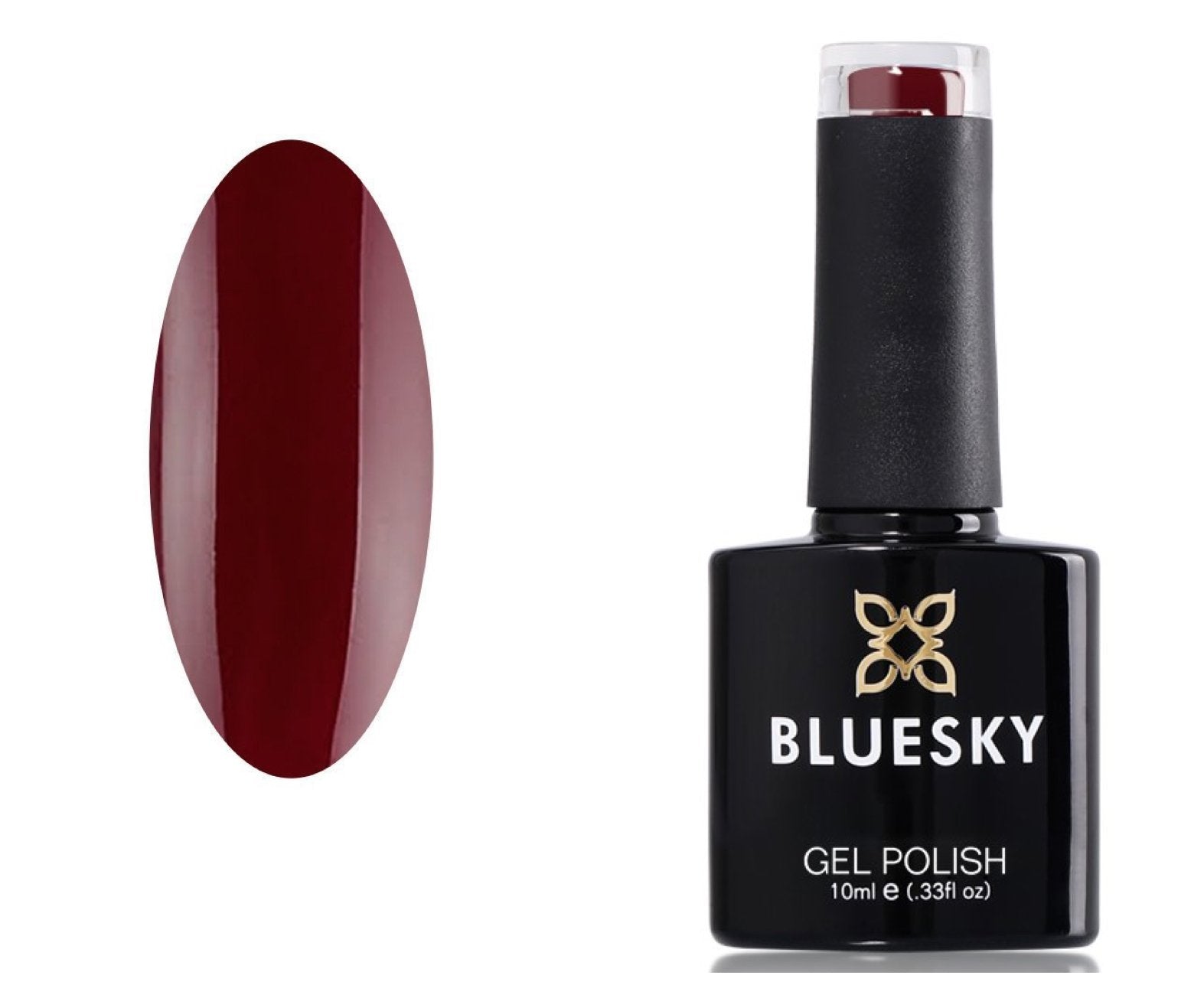 Bluesky Gel Polish RED Cherry Deep Red Nail UV LED Temptation Soak Off 10ml