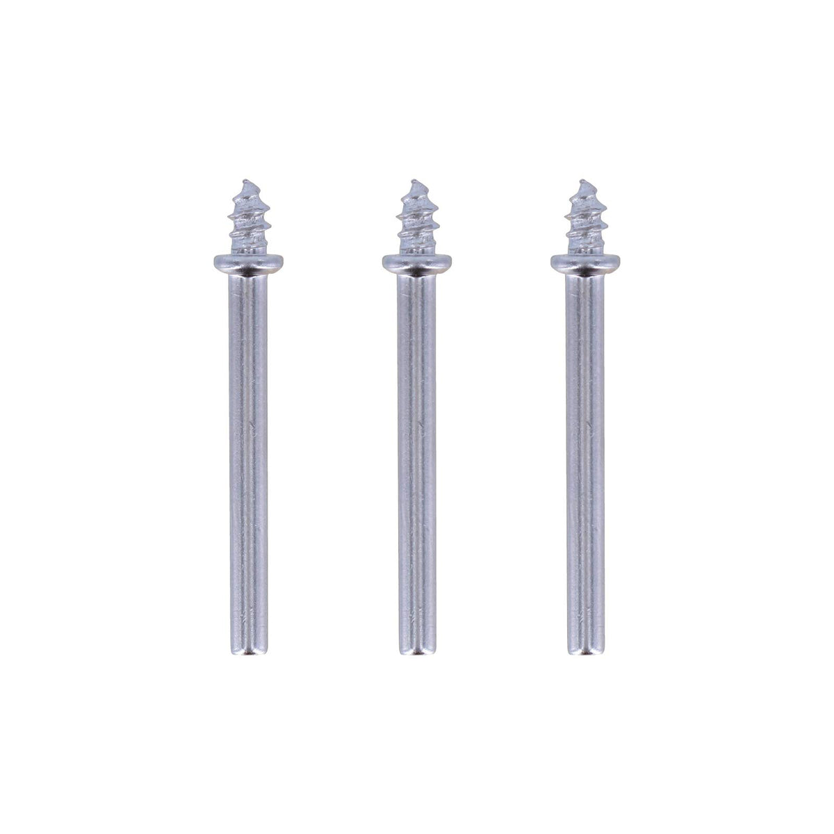 Dremel 401 Mandrel Multipack, 3 Mandrels with 3.2 mm Shank Diameter for Polishing Wheels