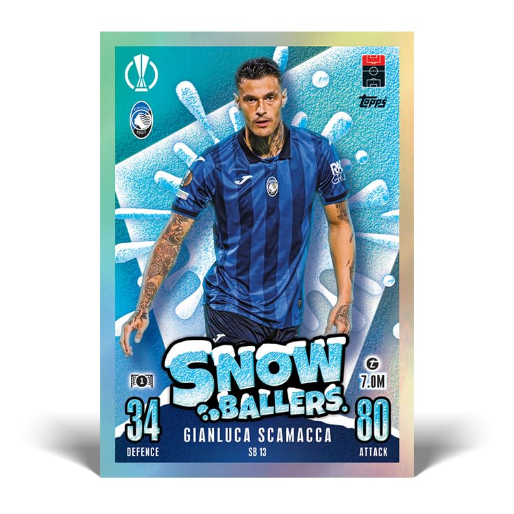 Topps Match Attax 23/24 - Update Mega Multipack #3-41 Match Attax cards including 16 New Snow Baller Cards and an exclusive Snow Baller Randal Kolo Muani Limited Edition card!