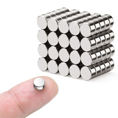 40 Pack Extra Strong Magnets 6mm X 3mm, Neodymium Magnet for White Board, Fridge, Pin Board and DIY Picture