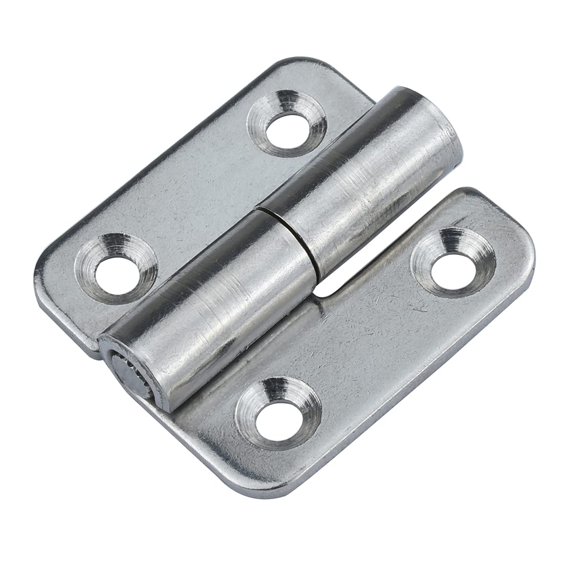 6Pcs 1.5 inches Detachable Hinge, Small Slip Joint Flag Hinges, Lift Off Detachable Door Hinges, 304 Stainless Steel, Right Handed