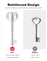 3 Pack Disabled Toilet Key UK, Mellbree Upgraded All-Metal Toilet Key for UK Disabled Toilets