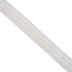 Realm White Pencil Pleat Curtain Header Tape, Detachable Curtain, Sizes 25mm 1 Inch, 50mm 2 Inch, 75mm 3 Inch (25mm / 1 Inch - 10 Metres)