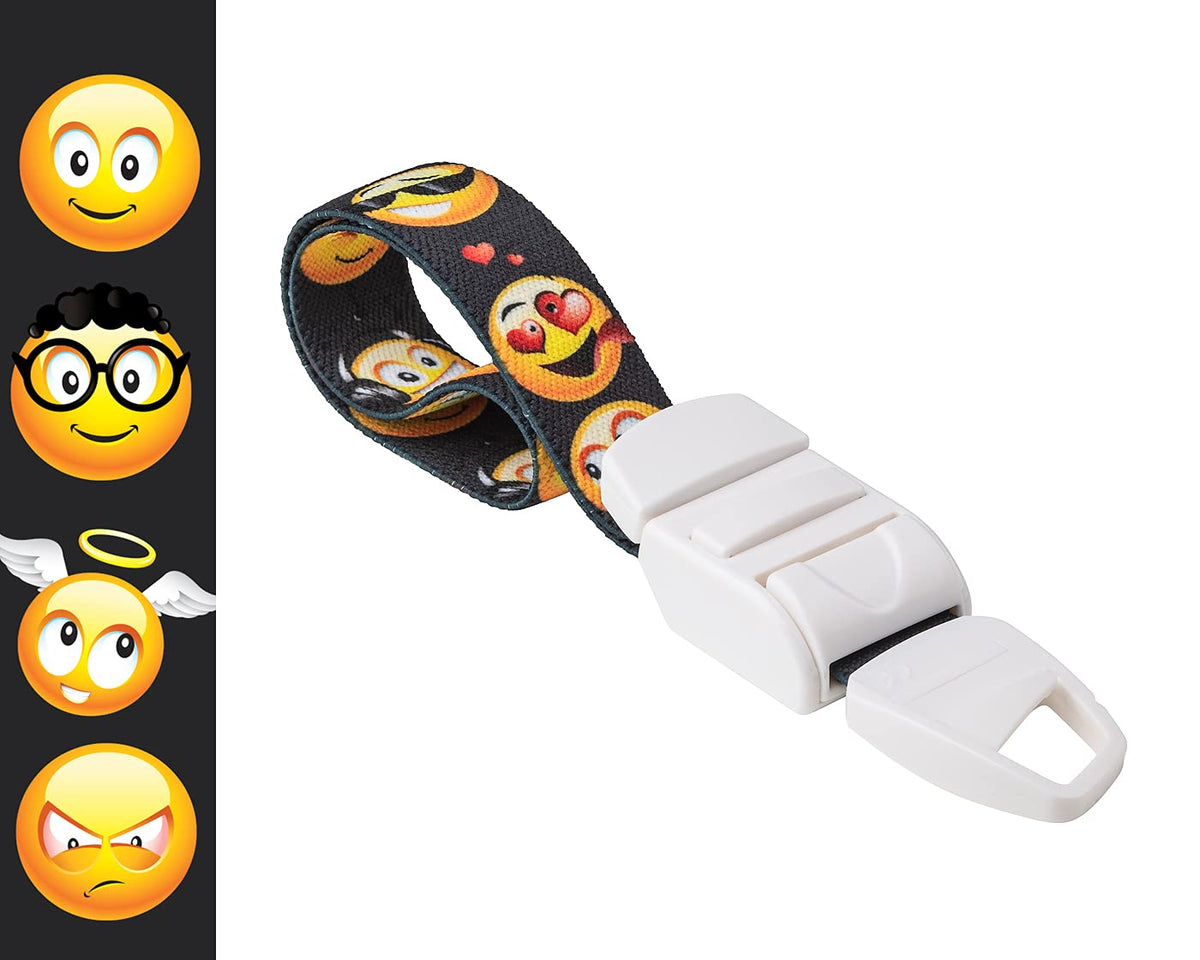 ROLSELEY Medical Nurse Tourniquet with EMOTICON YELLOW SMILEY FACE Pattern with ABS Plastic Buckle Latex Free Elastic Band Perfect for Doctors, Nurses, Students and Paramedics