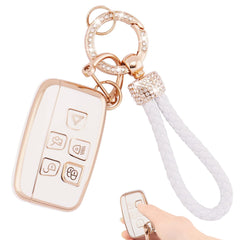 FEXPDL key cover Car key fob cover Protection Fit for Key Case Protector with Bling Key Fob Keychain