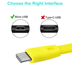 Toxaoii Replacement UE Boom Speaker Charging Cable, Micro USB Power Charging Cord Compatible with Logitech UE Boom UE Boom 2 Megaboom Wonderboom Miniboom UE Boom Roll Wireless Speaker