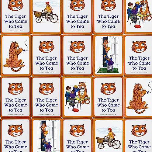 Paul Lamond 6695 Tiger Who Came To Tea Card Game