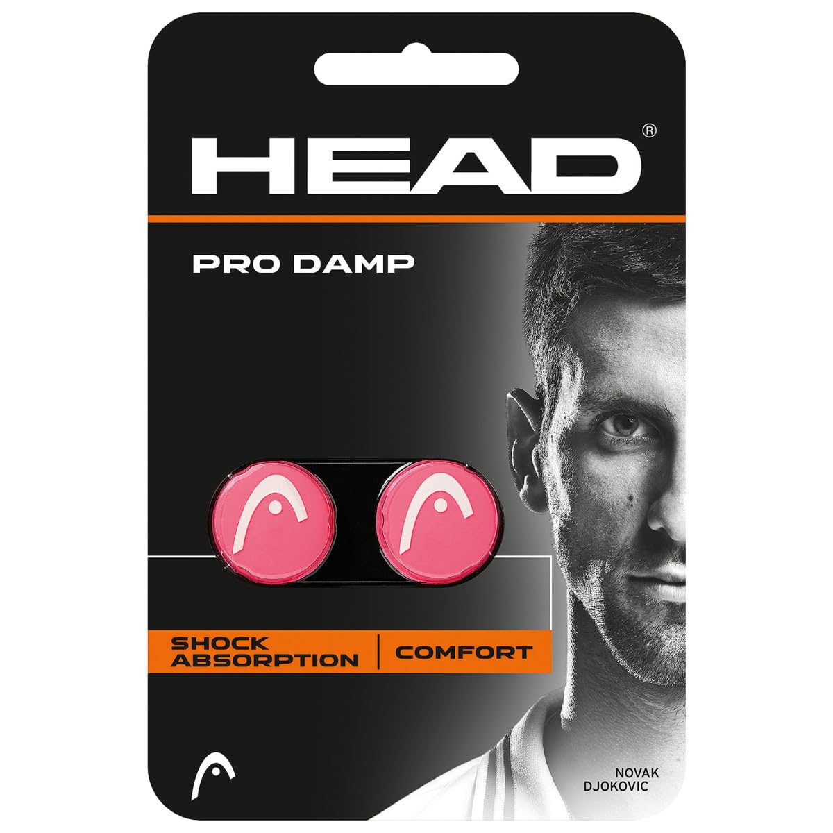 HEAD Pro Damp racket dampener 2 pack, Pink