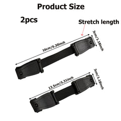 Anti Escape Car Seat Strap, 2 Pcs Car Seat Safety Clip, Safety Strap Prevent Kids Taking Their Arms Out of Kid Car Seat/High Chairs/Strollers/Kid Reins/High Chairs Kid Reins(Black)