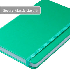 Cambridge Notebook, Teal Journal, 192 Lined Pages, 130X210mm