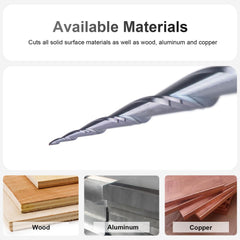 SpeTool Ball Nose Router Bit 0.25 Radius 6mm Shank CNC Engraving Tool Solid Carbide Tapered Milling Cutter 5.2Deg TiAlN Coated Spiral End Mill for 2D and 3D Engraving Carving Woodworking