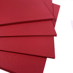 A4 Red Card Paper Printer - 160gsm 40 Sheets - Coloured Craft Card - Suitable for Craft, Printing, Copying, Photocopiers