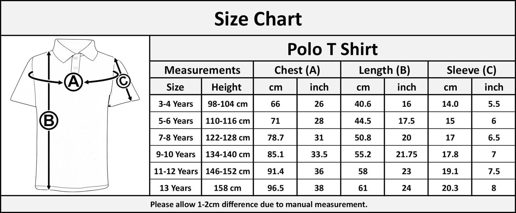 A2Z 4 Kids Girls Boys Polo T Shirts Plain Summer Tank Top & Tees Fashion - PL Polo T Shirt White 5 Pack 7-8