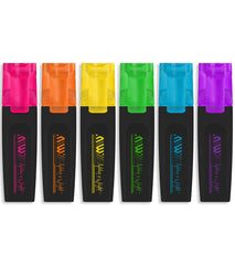 Ashton and Wright - ElectroLine Classic Highlighters - Neon 6 Pack