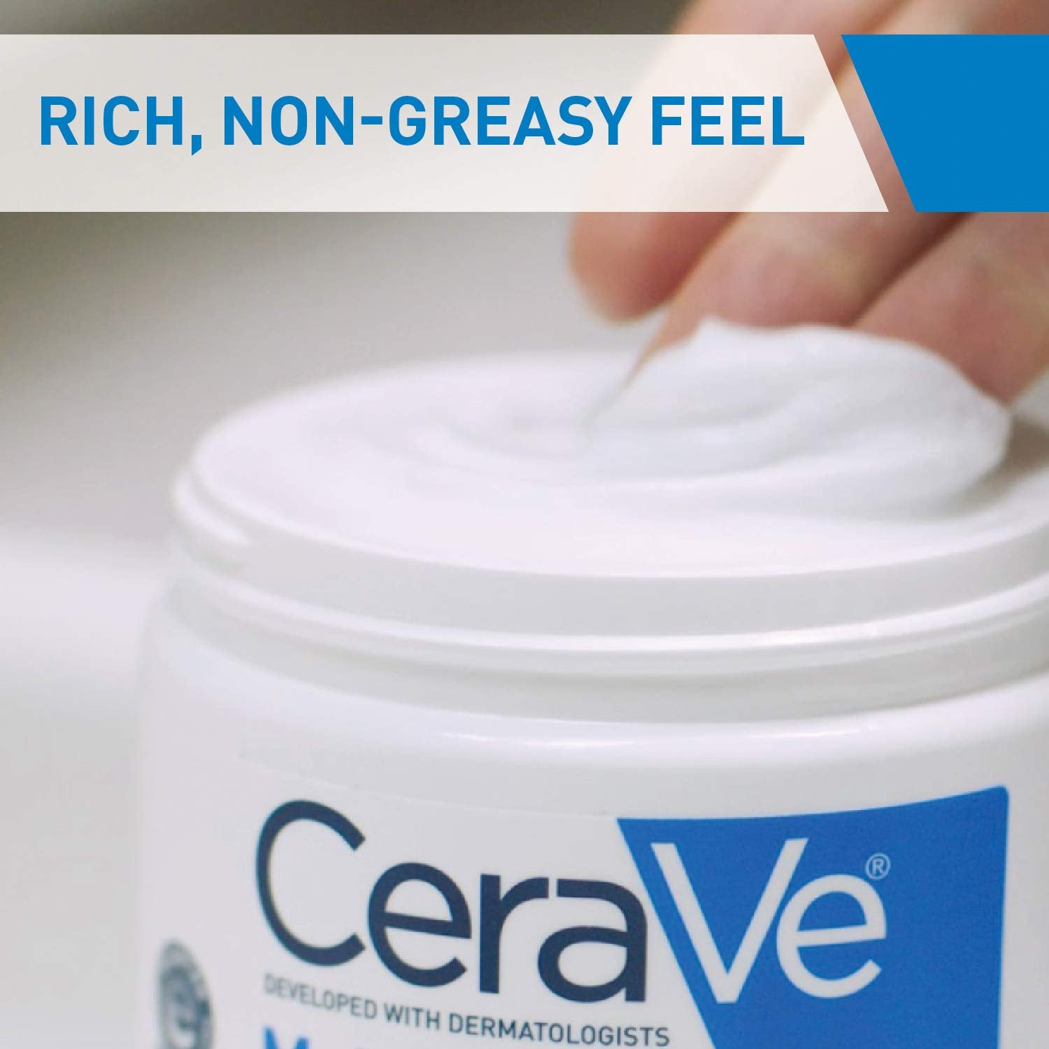 CeraVe Moisturising Cream for Dry to Very Dry Skin 177 ml with Hyaluronic Acid and 3 Essential Ceramides