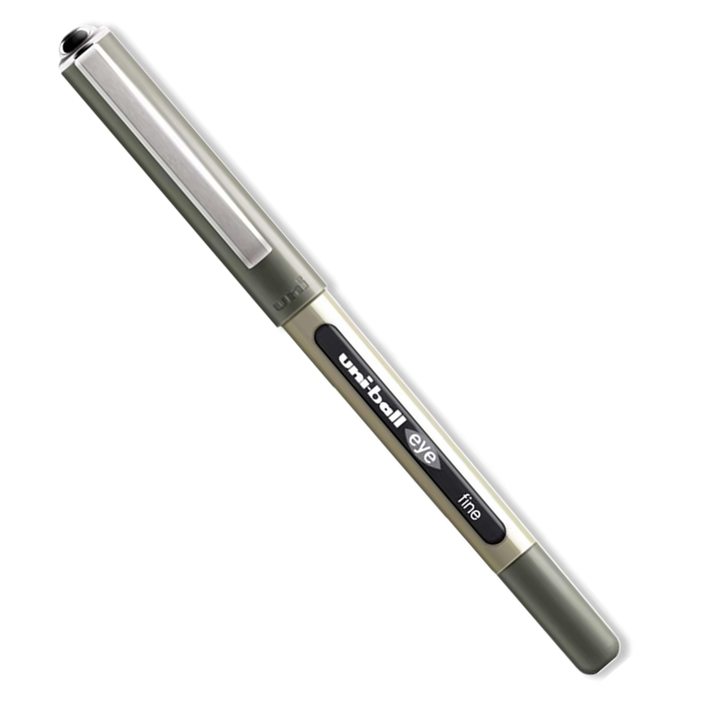 uni-ball EYE - UB-157 Rollerball Pens - 0.7mm Nib - Black - Pack of 4