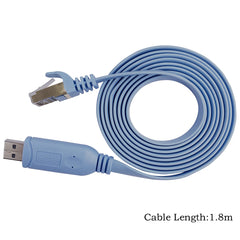 DSD TECH SH-RJ45P USB to Console cable with PL2303RA chip for Cisco Routers Switches 1.8M/5.9FT