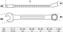 BGS 1075   Combination Spanner   25 mm