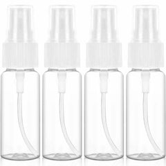 Hanyousheng 4Pcs Spray Bottles, 0.7oz/20ml Spray Bottles Small, Plastic Spray Bottles,Mini Spray Bottle, Travel Spray Bottle, Empty Spray Bottle, for Traveling Make-up Skincare Cleaning