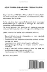 ADHD Women: The A-Z Guide for Coping and Thriving: Manage Your Adult ADHD with Proven CBT Techniques, Build Better Habits, Improve Executive ... with ADHD) (ADHD Management for Adults)