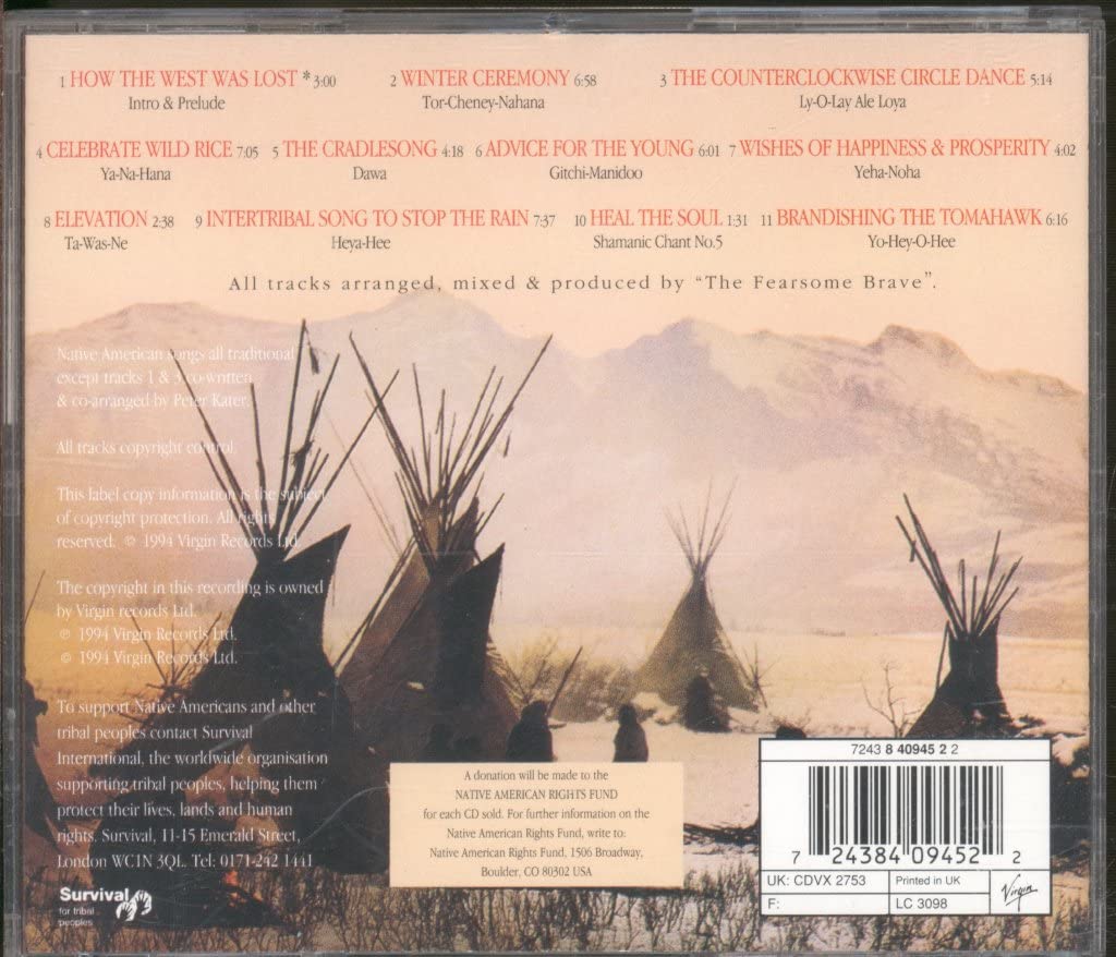 Sacred Spirit:Chants and Dances of the Native Americans