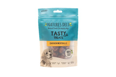 Natures Deli Chicken Balls Dog Treats, Gluten Free Low Fat Bite-size Treats for Dogs, High Protein Dog Biscuits - 100 g