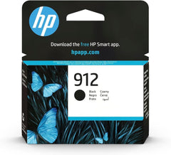 HP 3YL80AE 912 Original Ink Cartridge, Black, Single Pack