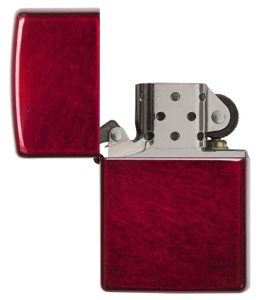 Zippo Unisex's No Logo Regular Lighter, Candy apple red