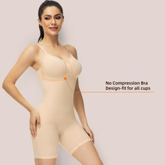 ATTLADY Bodysuit for Women Shapewear Slimming Shaping Tummy Control Body Shaper