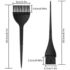 2 Pieces Hair Coloring Brush Hair Dye Tools Set for DIY Hair Coloring Salon Hair Dyeing