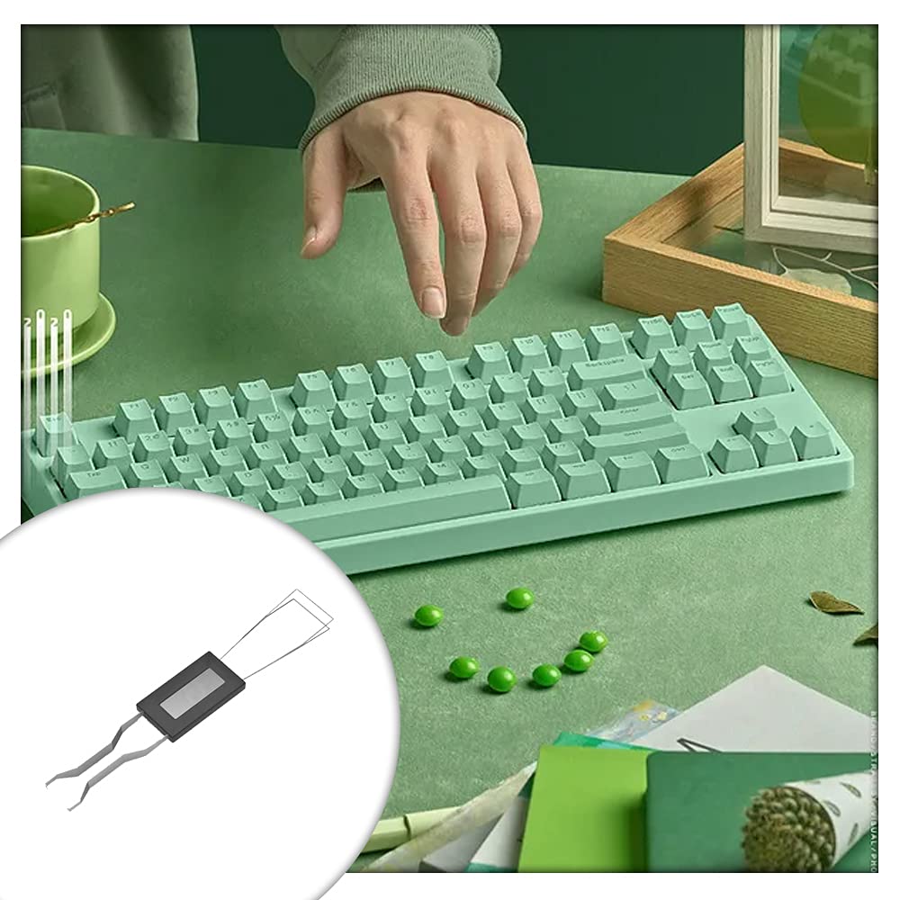 NA Stainless Steel Keyboard Puller Keycap Removal Tool Key Axis Remover for Removing Fixing Mechanical Keyboard