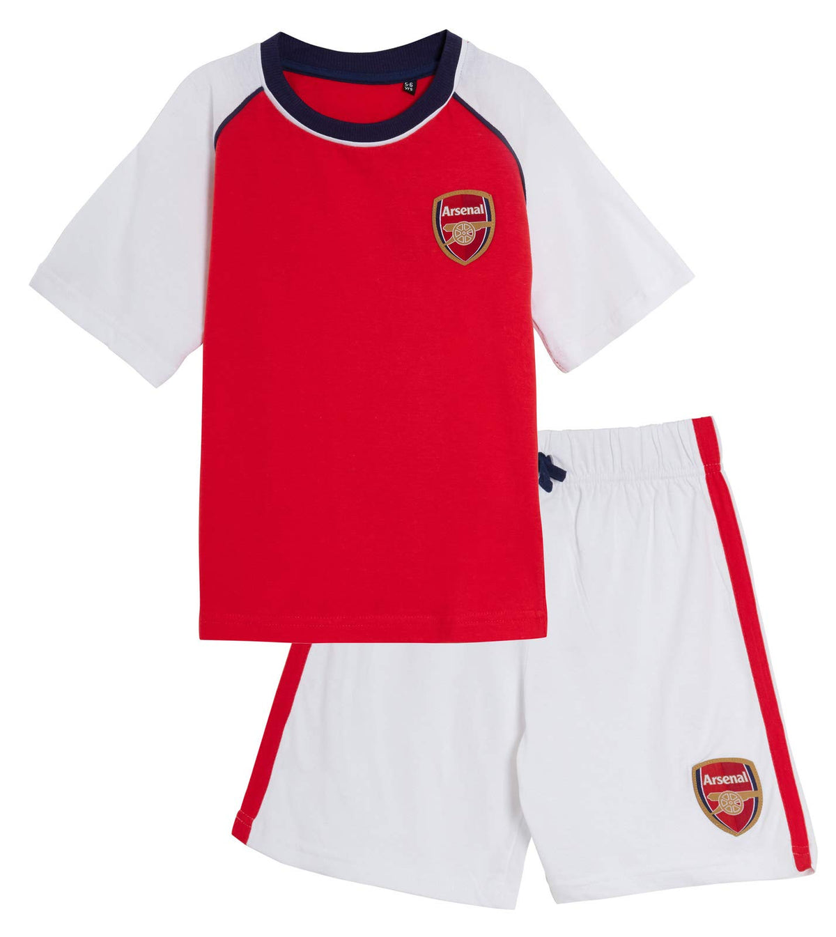 Kids Arsenal FC Short Pyjamas 9-10 Years Red/White